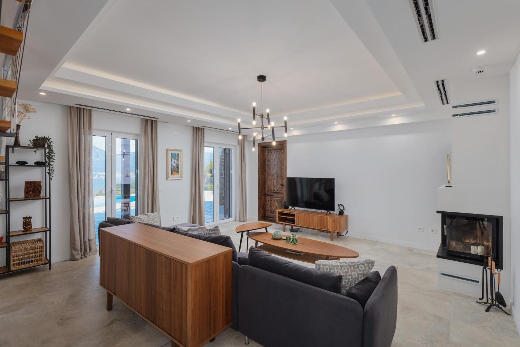 Villa Vista Azzurra Tivat Buitenkant foto